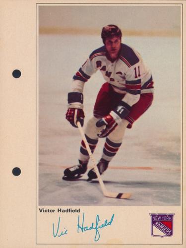 1971-72 Toronto Sun NHL Action Players #NNO Victor Hadfield Front