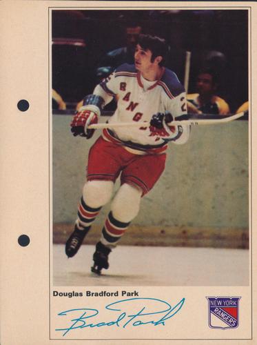1971-72 Toronto Sun NHL Action Players #NNO Douglas Bradford Park Front