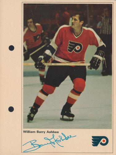 1971-72 Toronto Sun NHL Action Players #NNO William Barry Ashbee Front