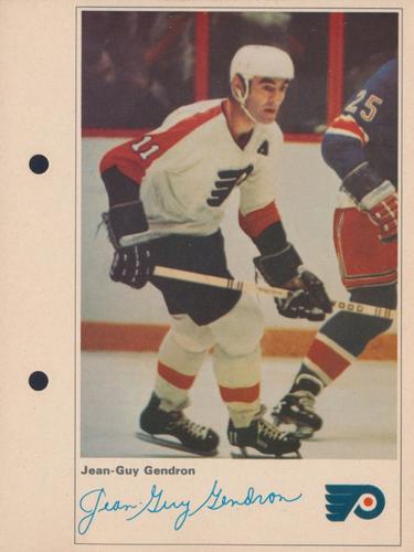 1971-72 Toronto Sun NHL Action Players #NNO Jean-Guy Gendron Front