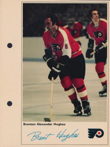 1971-72 Toronto Sun NHL Action Players #NNO Brenton Alexander Hughes Front