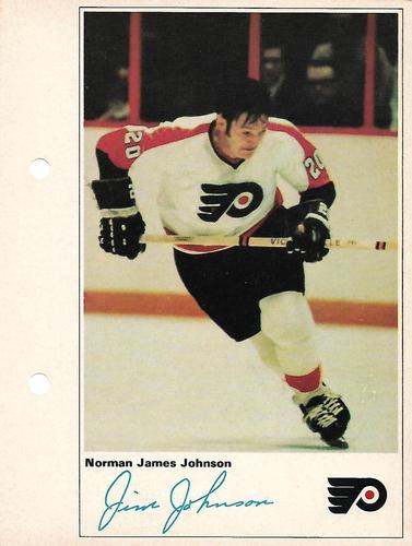 1971-72 Toronto Sun NHL Action Players #NNO Norman James Johnson Front