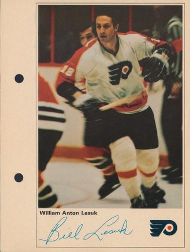 1971-72 Toronto Sun NHL Action Players #NNO William Anton Lesuk Front