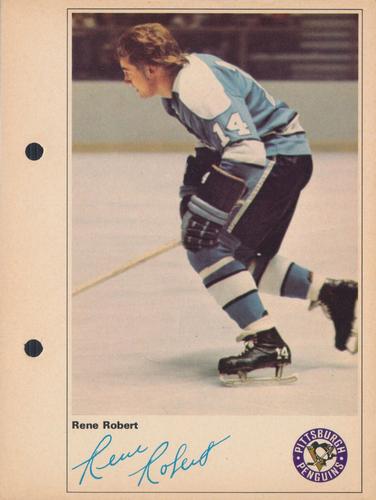1971-72 Toronto Sun NHL Action Players #NNO Rene Robert Front