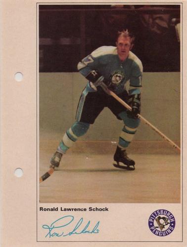 1971-72 Toronto Sun NHL Action Players #NNO Ronald Lawrence Schock Front