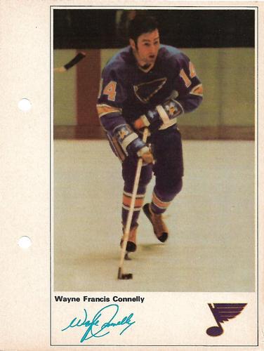 1971-72 Toronto Sun NHL Action Players #NNO Wayne Francis Connelly Front