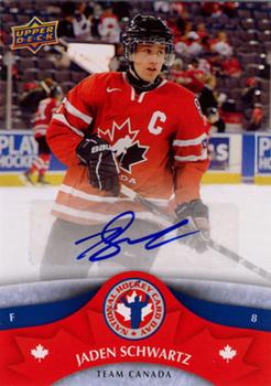 2013 Upper Deck National Hockey Card Day Canada - Autographs #HDCAUTO-JS Jaden Schwartz Front