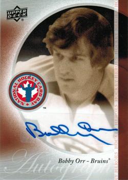2011 Upper Deck National Hockey Card Day - Autographs #HCD-BO Bobby Orr Front