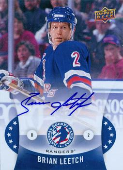 2015 Upper Deck National Hockey Card Day USA - Autographs #NHCDAUTO-BL Brian Leetch Front