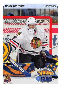 2015 Upper Deck National Hockey Card Day USA - 25th Anniversary Young Guns #UD25-CC Corey Crawford Front