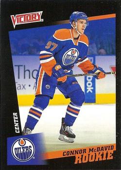 2016 Upper Deck National Hockey Card Day USA - Victory Black Rookies #VB-17 Connor McDavid Front