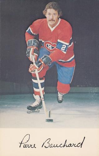 1977-78 Montreal Canadiens Postcards #NNO Pierre Bouchard Front