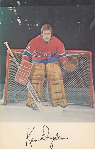 1977-78 Montreal Canadiens Postcards #NNO Ken Dryden Front