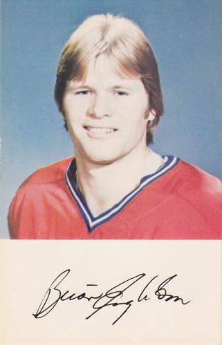 1977-78 Montreal Canadiens Postcards #NNO Brian Engblom Front