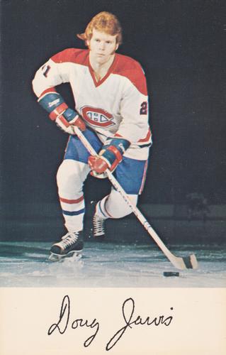 1977-78 Montreal Canadiens Postcards #NNO Doug Jarvis Front
