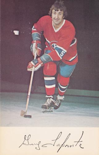 1977-78 Montreal Canadiens Postcards #NNO Guy Lapointe Front