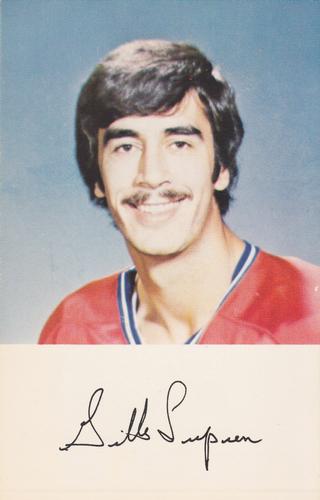1977-78 Montreal Canadiens Postcards #NNO Gilles Lupien Front