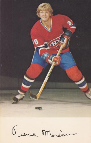 1977-78 Montreal Canadiens Postcards #NNO Pierre Mondou Front