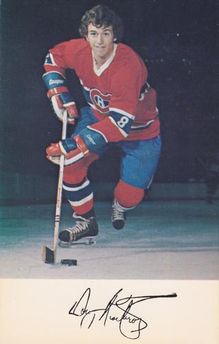 1977-78 Montreal Canadiens Postcards #NNO Doug Risebrough Front