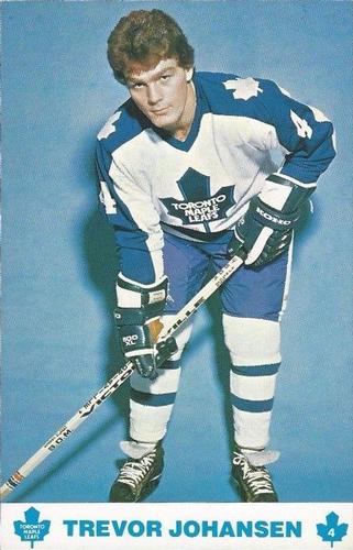 1977-78 Toronto Maple Leafs #NNO Trevor Johansen Front