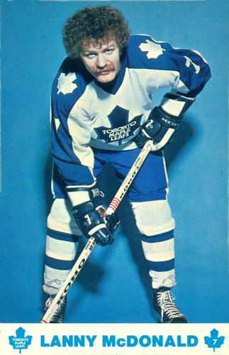 1977-78 Toronto Maple Leafs #NNO Lanny McDonald Front