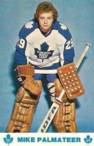 1977-78 Toronto Maple Leafs #NNO Mike Palmateer Front