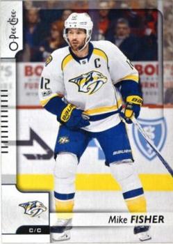 2017-18 O-Pee-Chee #17 Mike Fisher Front