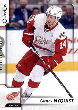 2017-18 O-Pee-Chee #116 Gustav Nyquist Front