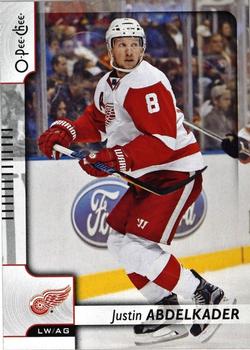 2017-18 O-Pee-Chee #350 Justin Abdelkader Front