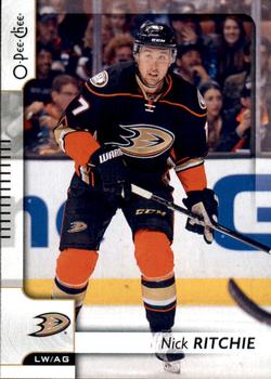 2017-18 O-Pee-Chee #386 Nick Ritchie Front