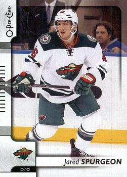 2017-18 O-Pee-Chee #408 Jared Spurgeon Front