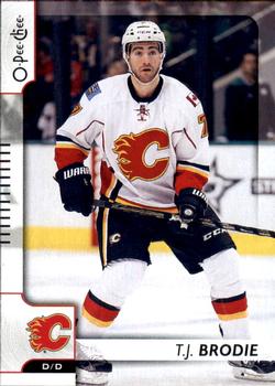 2017-18 O-Pee-Chee #491 T.J. Brodie Front