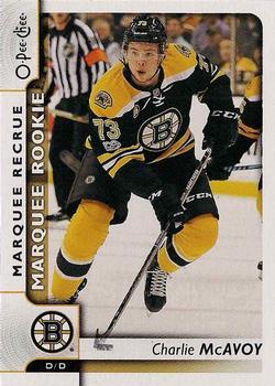 2017-18 O-Pee-Chee #536 Charlie McAvoy Front