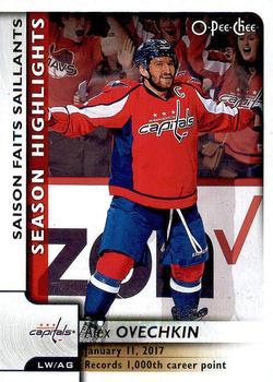2017-18 O-Pee-Chee #560 Alex Ovechkin Front