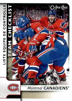 2017-18 O-Pee-Chee #576 Montreal Canadiens Front