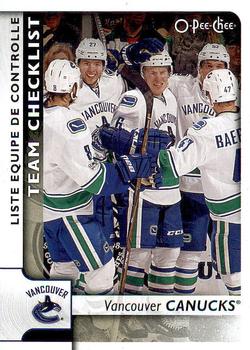 2017-18 O-Pee-Chee #588 Vancouver Canucks Front
