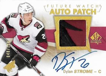 2016-17 SP Authentic - Future Watch Auto Patches #151 Dylan Strome Front