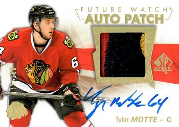 2016-17 SP Authentic - Future Watch Auto Patches #163 Tyler Motte Front