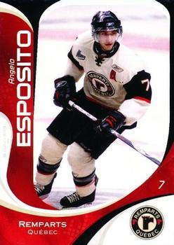 2007-08 Extreme Quebec Remparts (QMJHL) #11 Angelo Esposito Front