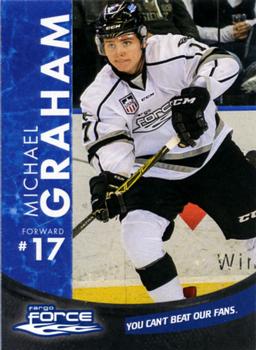 2016-17 Fargo Force (USHL) #13 Michael Graham Front