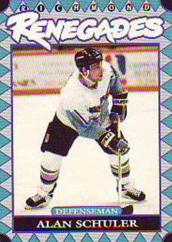 1993-94 Richmond Renegades (ECHL) #4 Alan Schuler Front