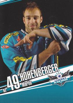 2007-08 Austrian EHC Liwest Black Wings Linz #NNO Martin Hohenberger Front