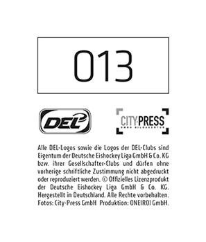 2015-16 Playercards Stickers (DEL) #13 Drew LeBlanc Back