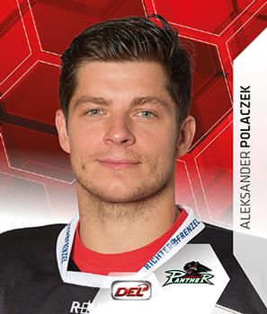 2015-16 Playercards Stickers (DEL) #18 Aleksander Polaczek Front