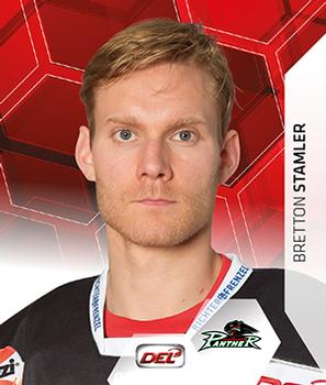 2015-16 Playercards Stickers (DEL) #20 Bretton Stamler Front