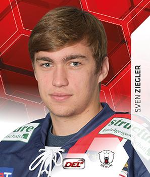 2015-16 Playercards Stickers (DEL) #053 Sven Ziegler Front