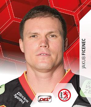 2015-16 Playercards Stickers (DEL) #67 Jakub Ficenec Front