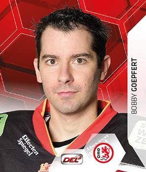 2015-16 Playercards Stickers (DEL) #68 Bobby Goepfert Front