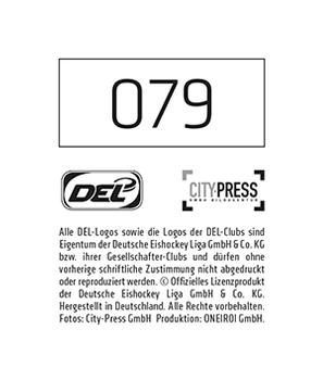 2015-16 Playercards Stickers (DEL) #79 Alexander Preibisch Back