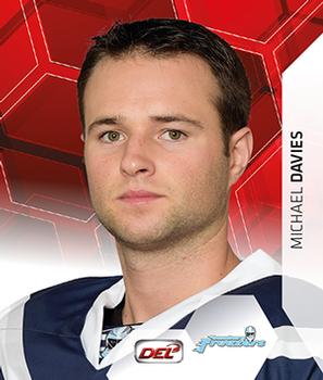 2015-16 Playercards Stickers (DEL) #087 Michael Davies Front